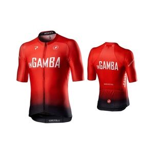 INGAMBA MEN'S AERO RACE 6.0 SHORT SLEEVE RED&BLACK JERSEY XS